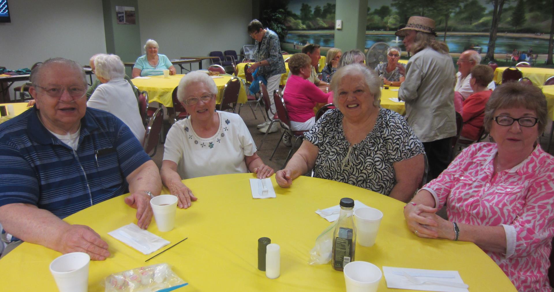 senior center table