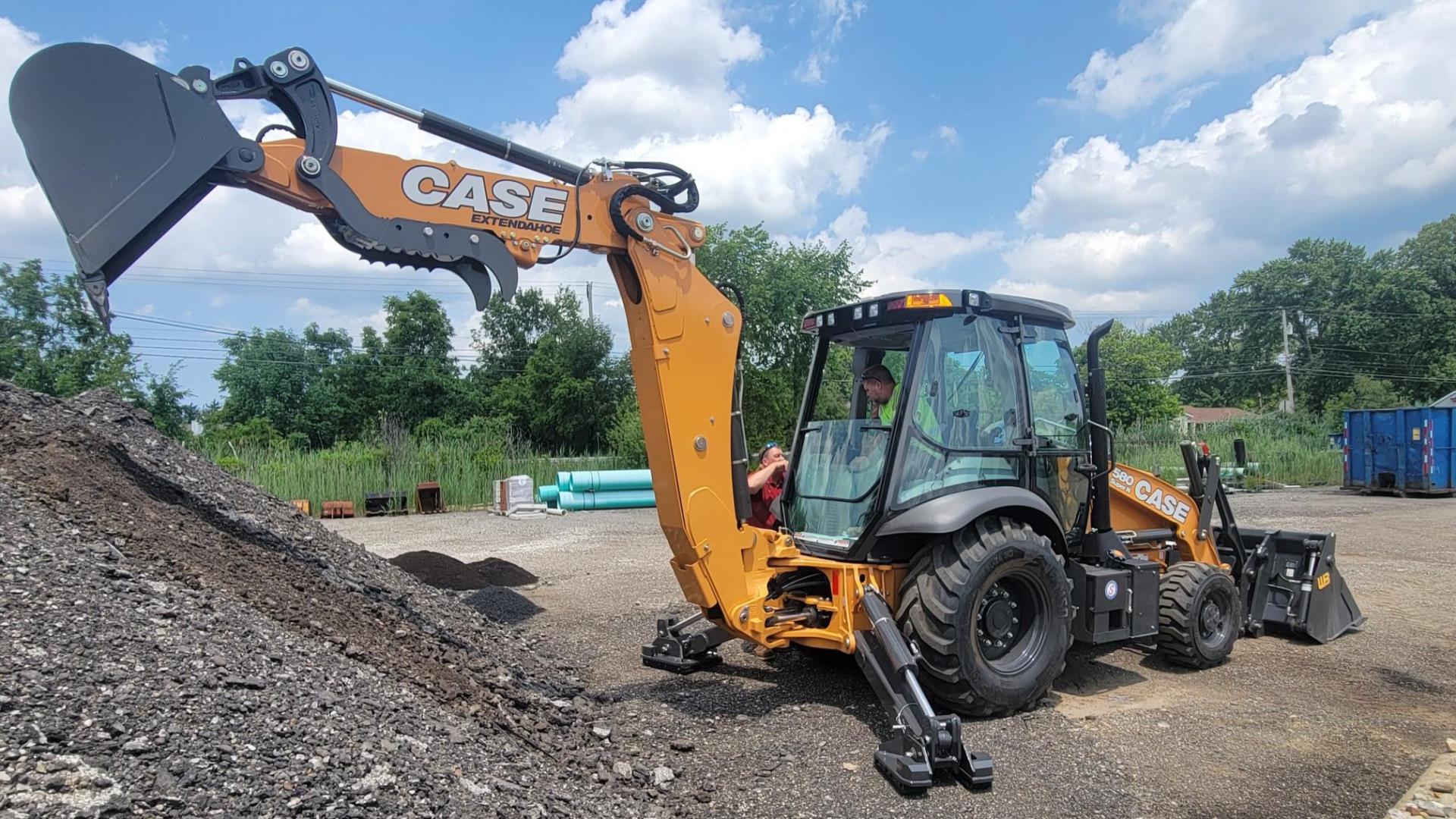 Case 580 backhoe web