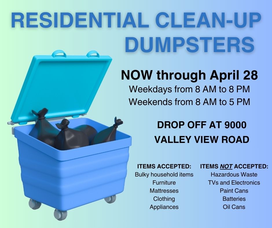 Residential Clean-Up Dumpsters (1)